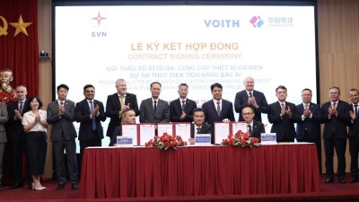 Over $172 mln electromechanical contract awarded for Bac Ai hydropower project