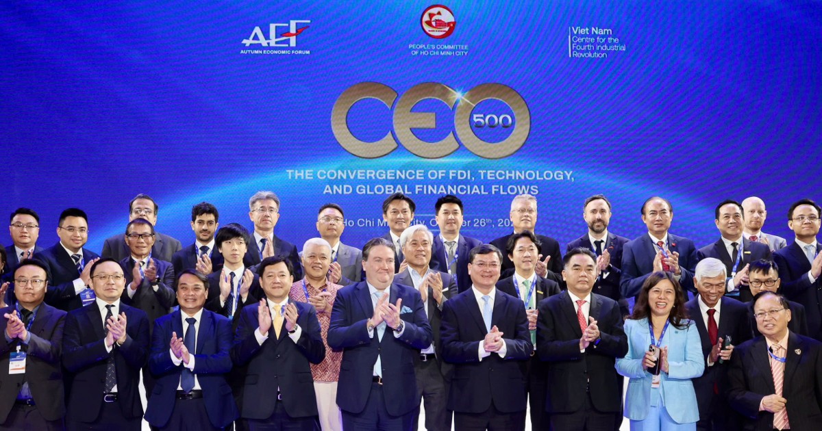 CEO 500: Nhà đầu tư hiến kế thu hút FDI thế hệ mới cho TP. Hồ Chí Minh