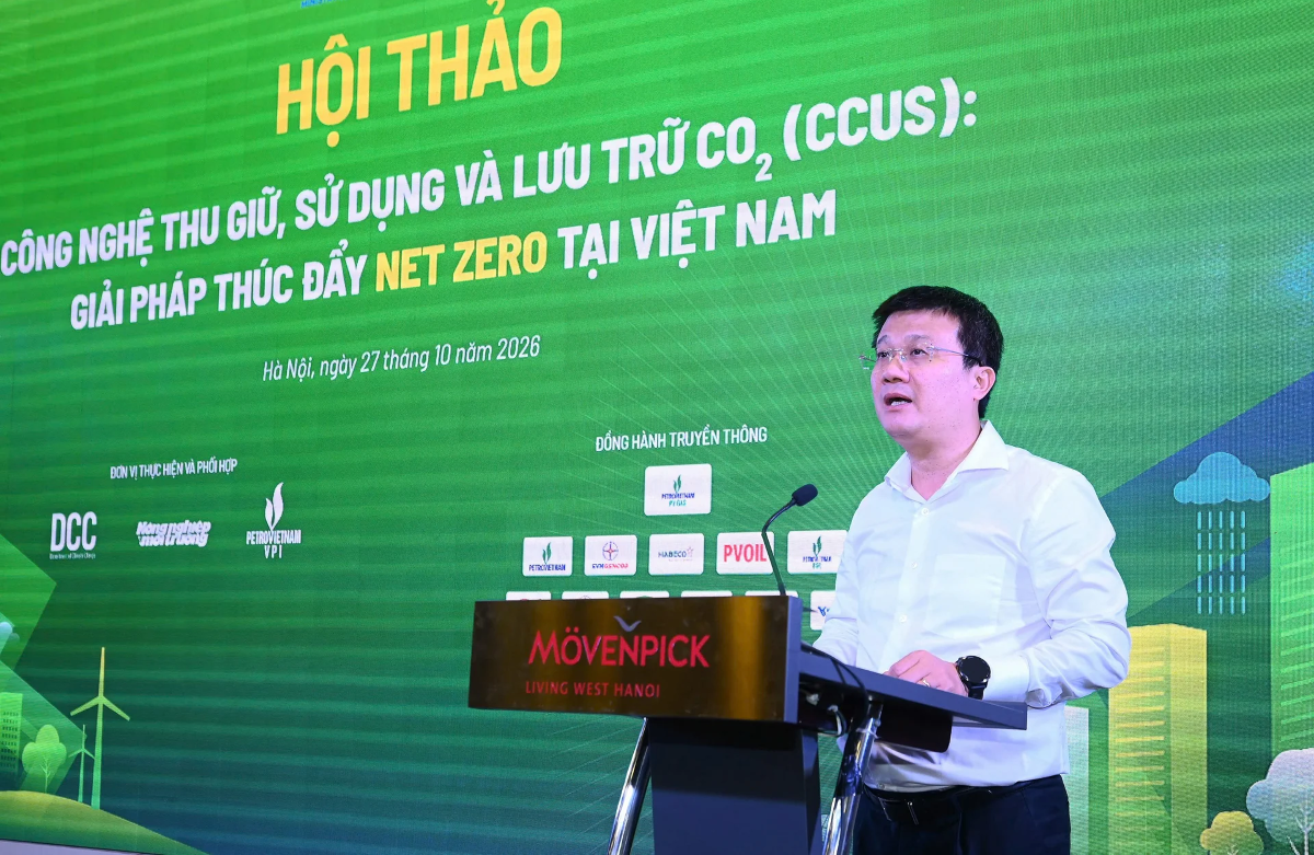 Ông Nguyễn Tuấn Quang, Cục trưởng Cục Biến đổi khí hậu