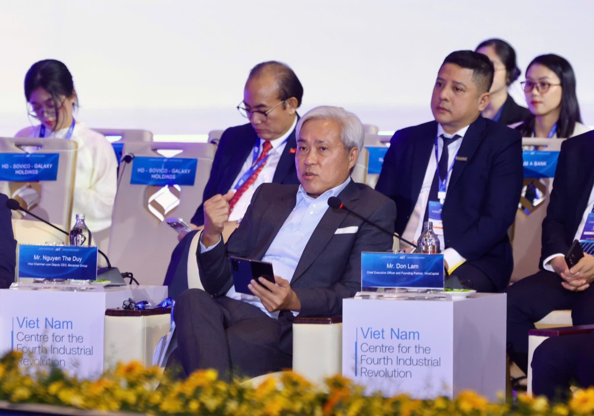 Ông Don Lam, Tổng giám đốc và cổ đông sáng lập VinaCapital. Ảnh: HCMC C4IR
