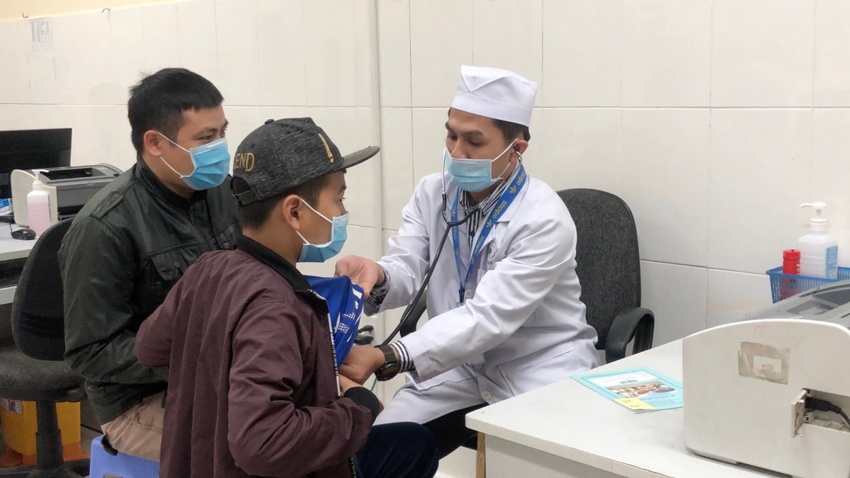 Số trẻ đến khám sốt xuất huyết Dengue mỗi ngày hiện ở mức cao. Ảnh: Bệnh viện Nhi đồng Đồng Nai