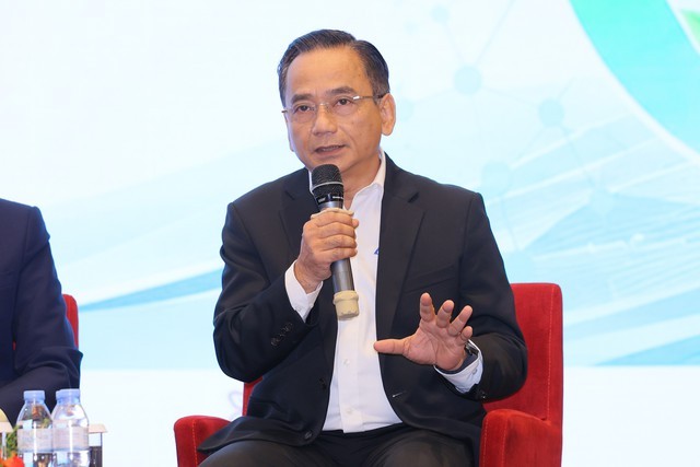 TS. Nguyễn Huy Hoàng, đại diện Tetra Pak Việt Nam tại hội thảo. Ảnh: Minh Anh