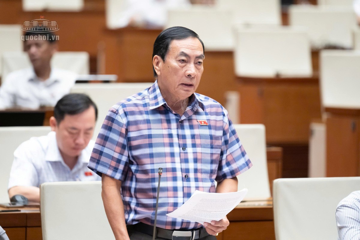 Đại biểu Phạm Văn Hòa, Đoàn đại biểu Quốc hội tỉnh Đồng Tháp - Ảnh: quochoi.vn