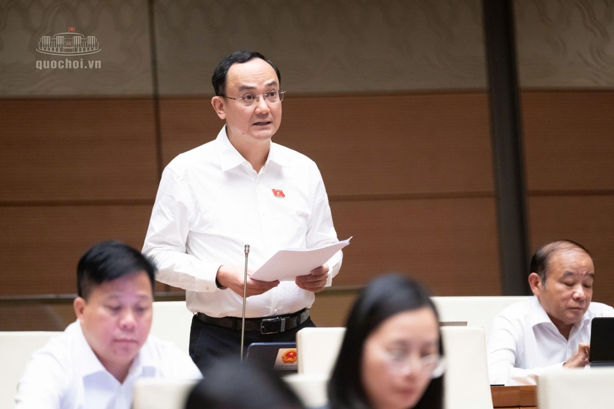 Đại biểu Nguyễn Ngọc Sơn, Đoàn đại biểu Quốc hội thành phố Hải Phòng - Ảnh: quochoi.vn