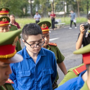 Bị cáo Phó Đức Nam. Ảnh: Như Nguyệt.