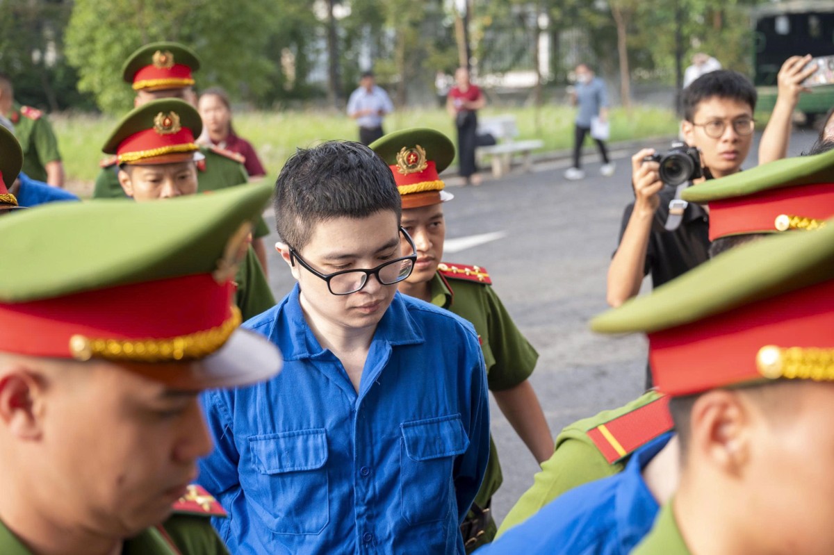 Bị cáo Phó Đức Nam. Ảnh: Như Nguyệt.