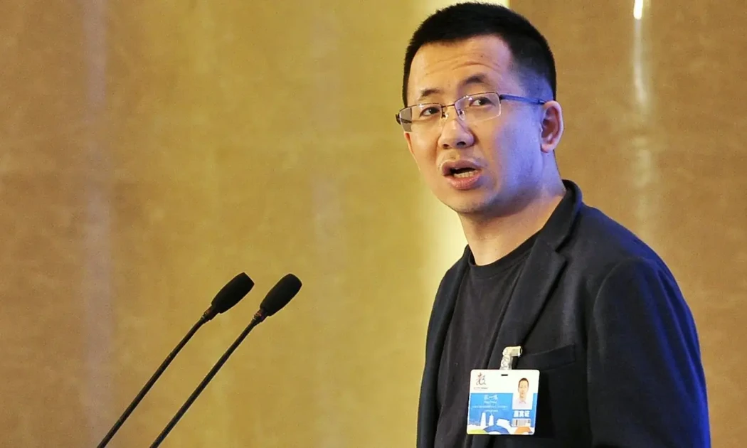 Chân dung nhà sáng lập ByteDance. Ảnh: Getty Images.