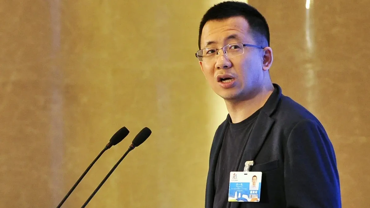 Chân dung nhà sáng lập ByteDance. Ảnh: Getty Images.