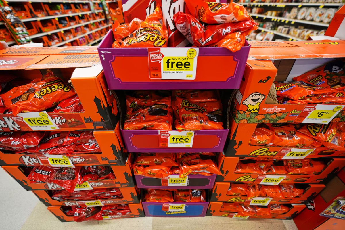 Doanh số kẹo Halloween đã giảm 6,7% trong tháng tính đến ngày 17/10 so với cùng kỳ năm ngoái. Ảnh: PennLive