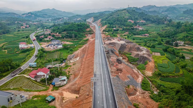 Một đoạn cao tốc Hữu Nghị - Chi Lăng. Nguồn: TTXVN