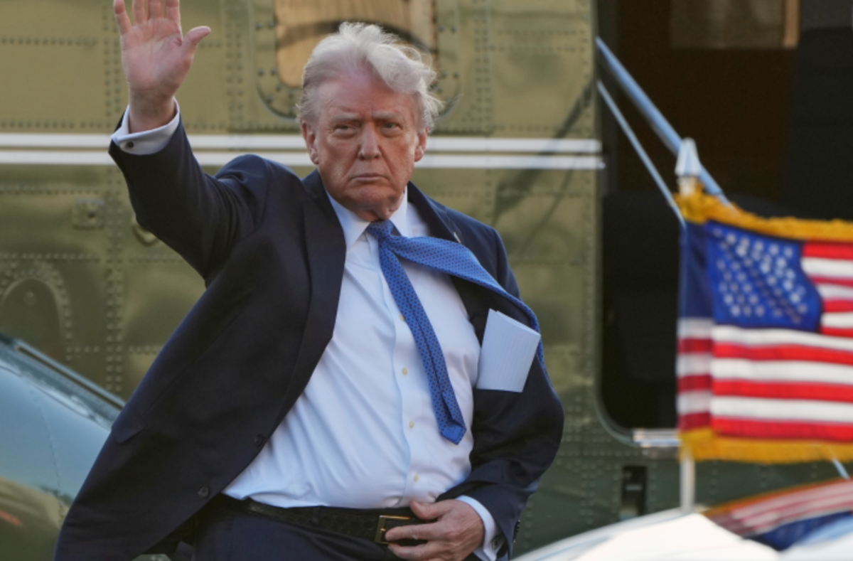 Tổng thống Mỹ Donald Trump - Ảnh: LA Times.