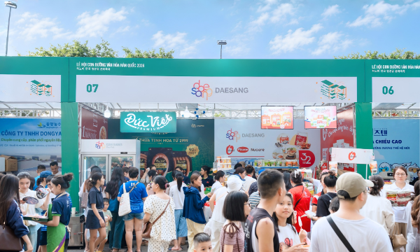 Daesang Đức Việt mang trải nghiệm ẩm thực sáng tạo đến Lễ hội Con đường Văn hóa Hàn Quốc
