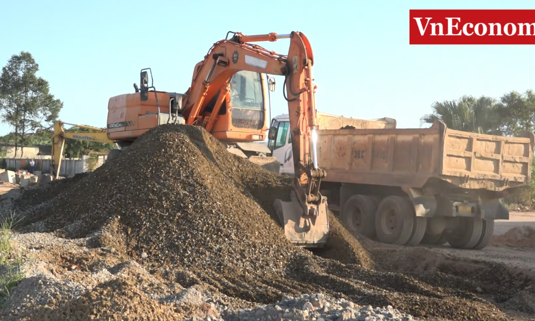 Tổng nguồn cung đất san lấp, đá và cát xây dựng tại Thanh Hóa năm 2027 dự kiến đạt hơn 42 triệu m3. Ảnh: Nguyễn Thuấn