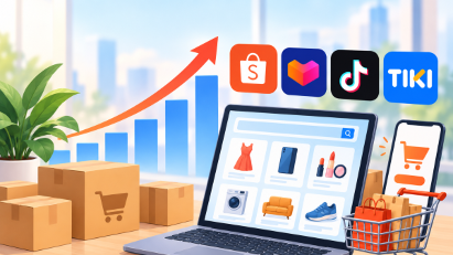 Vietnam's top e-commerce platforms pull in over $17bln in 9 months 