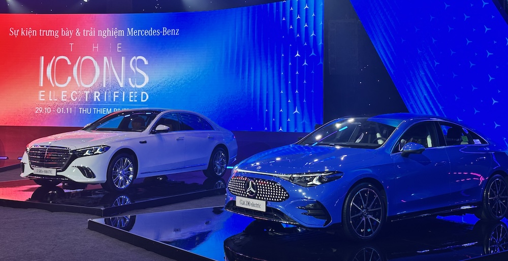 Mercedes-Benz Việt Nam ra mắt loạt xe điện hoá