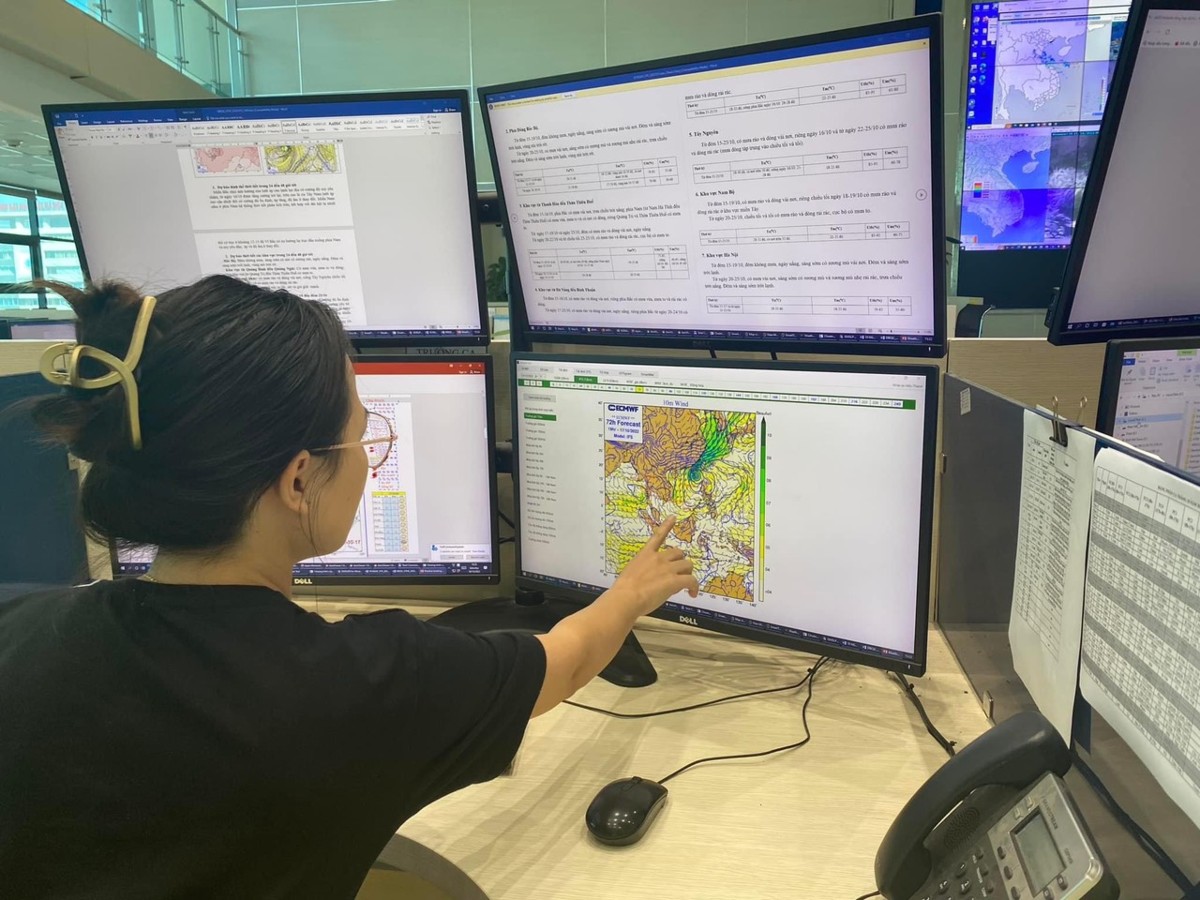 Ngành khí tượng sẽ ứng dụng trí tuệ nhân tạo (AI) và Big Data để nâng độ phân giải dự báo khí tượng hạn 10 ngày xuống mức 1-5 km. Ảnh minh họa: VNMHA