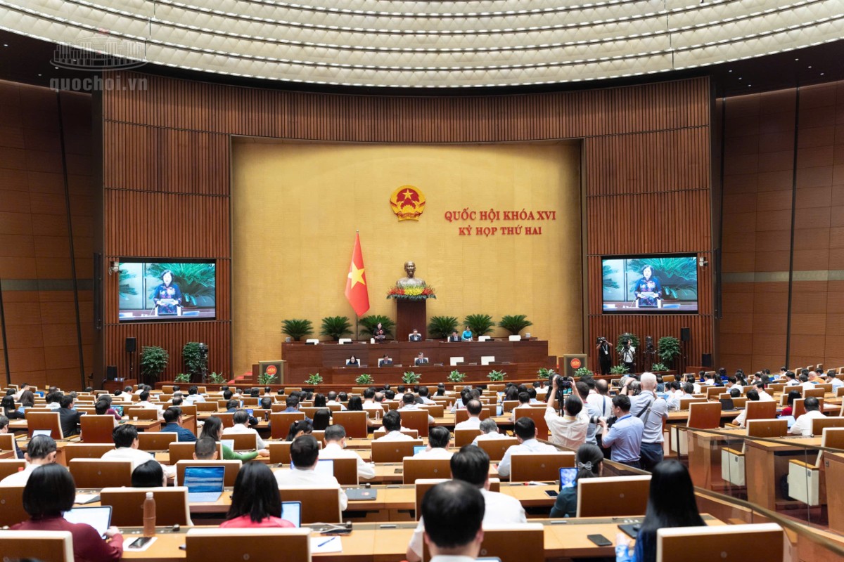 Toàn cảnh phiên thảo luận. Ảnh: quochoi.vn