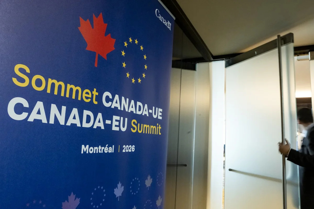 Hội nghị thượng đỉnh EU - Canada khai mạc tại Montreal ngày 29/10/2026 - Ảnh: Canadian Press.