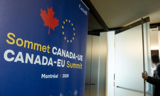 Hội nghị thượng đỉnh EU - Canada khai mạc tại Montreal ngày 29/10/2026 - Ảnh: Canadian Press.