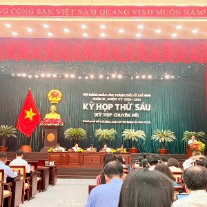 Toàn cảnh kỳ họp thứ 6 của HĐND TP. Hồ Chí Minh khóa XI - Ảnh: Châu Vũ/ HĐND TP. Hồ Chí Minh.