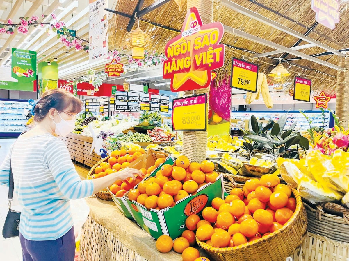 Tỷ lệ hàng Việt Nam được định hướng chiếm trên 80% tại các kênh bán lẻ hiện đại - Ảnh: MOIT.