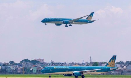 Vietnam Airlines đạt doanh thu hợp nhất hơn 114.000 tỷ đồng, duy trì tăng trưởng hai con số sau 9 tháng đầu năm 2026. Ảnh minh hoạ. Nguồn: VNA.