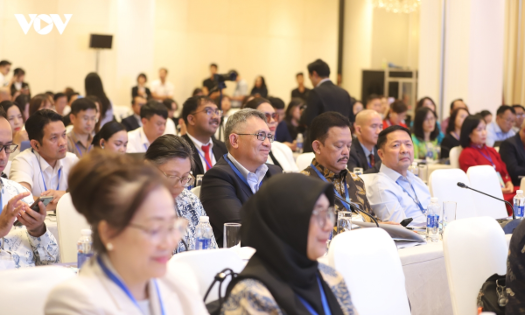 Representatives of Indonesian business associations and enterprises meet with local partners in Quang Ninh to explore cooperation opportunities. (Photo: VOV)