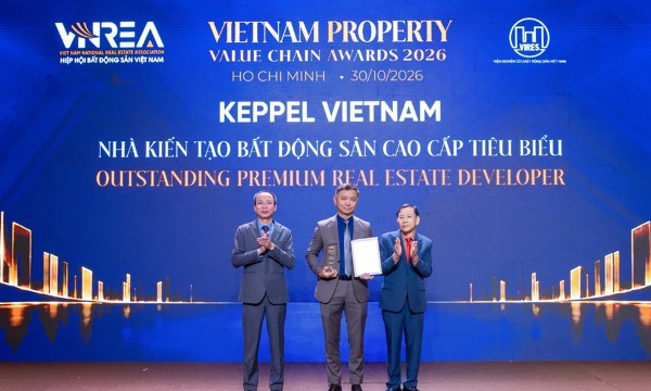 Keppel được vinh danh hai hạng mục tại