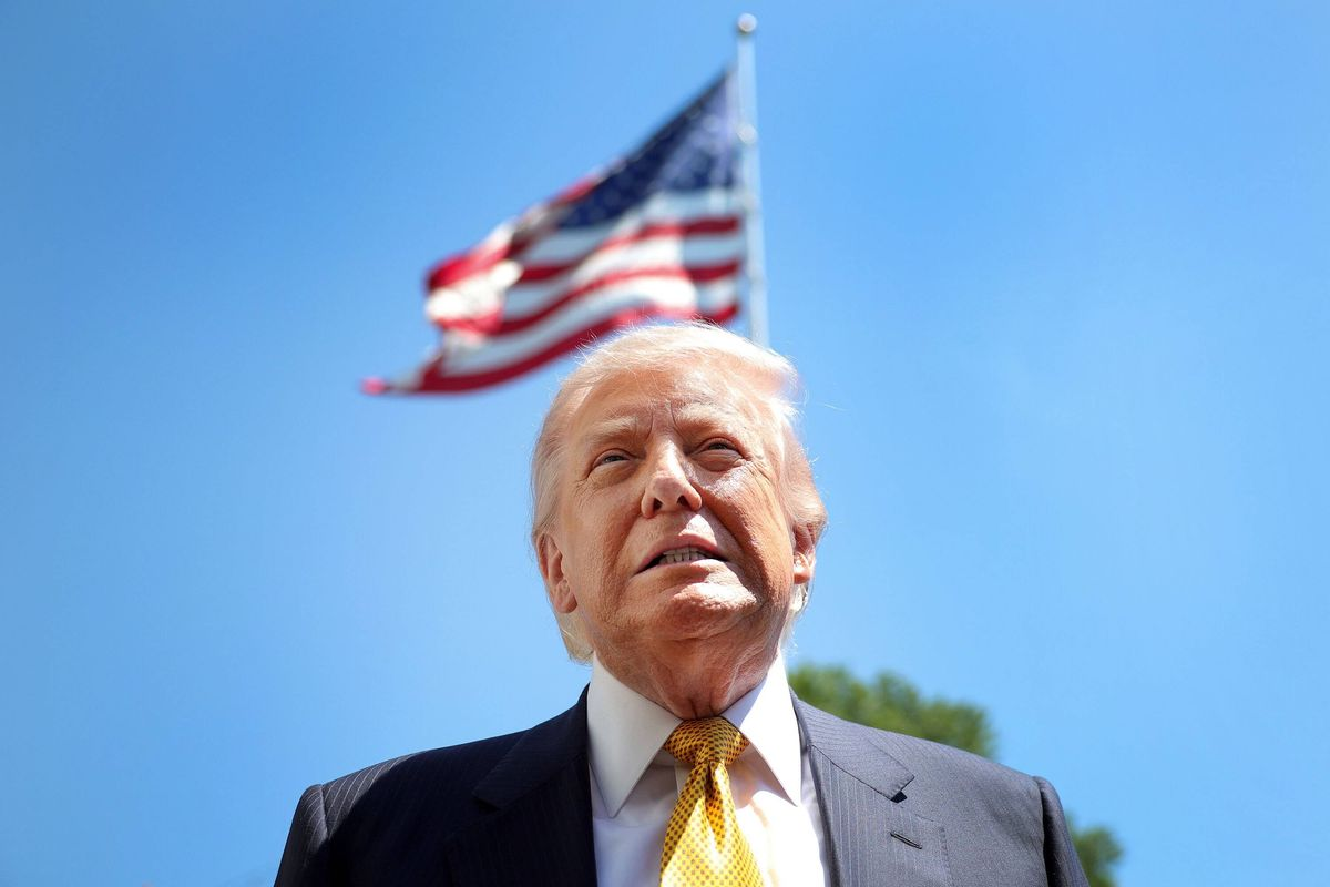 Tổng thống Mỹ Donald Trump - Ảnh: Getty Images