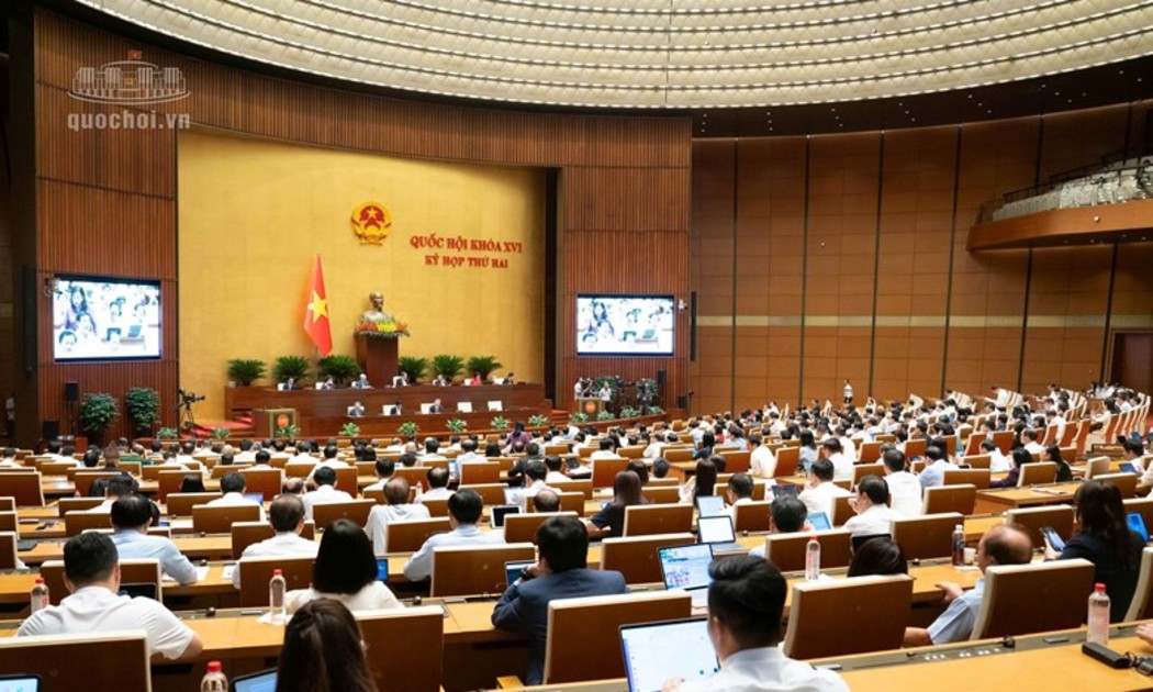Toàn cảnh phiên họp. Ảnh: quochoi.vn